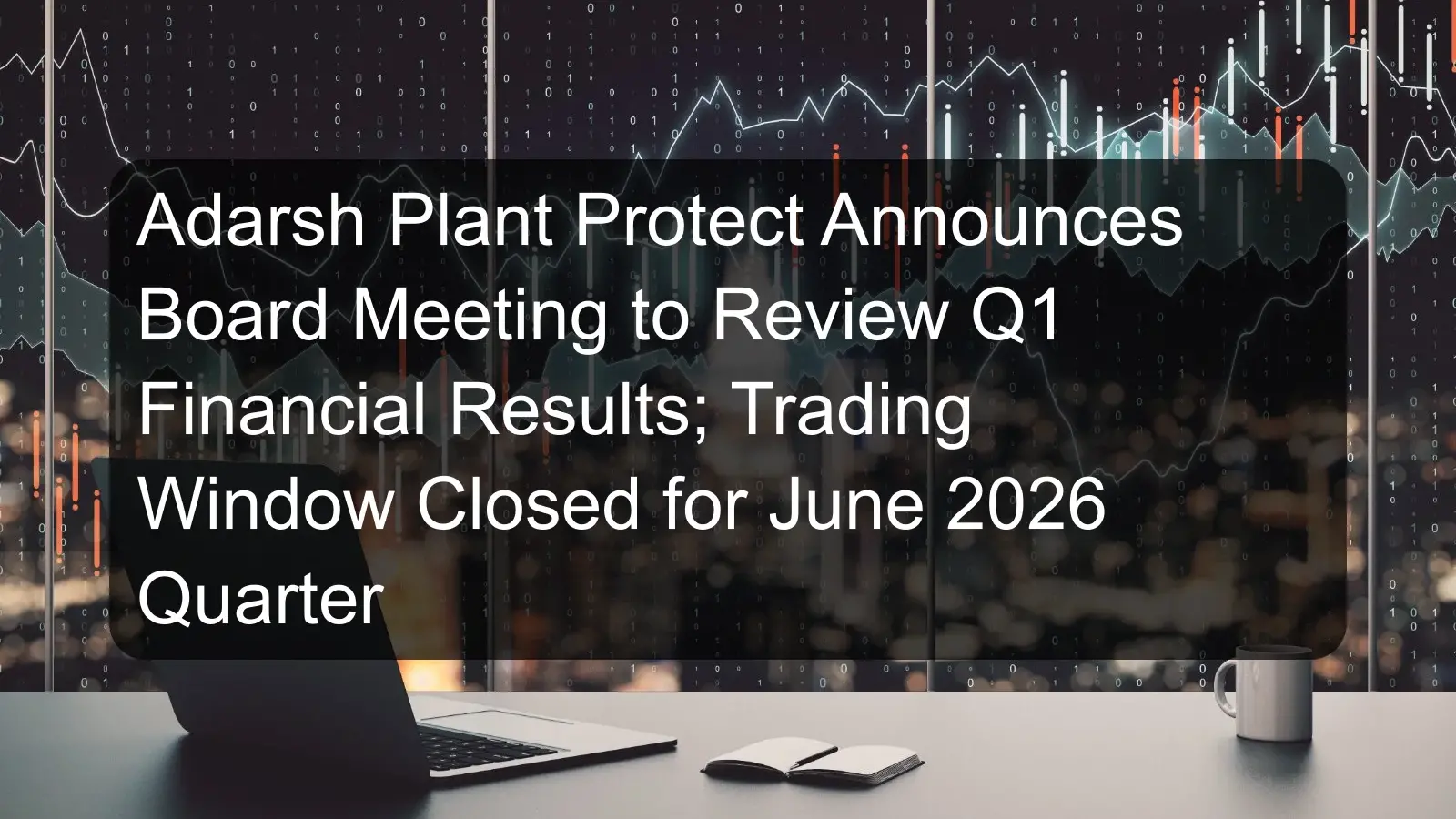 Adarsh Plant Protect Announces Board Meeting to Review Q1 Financial Results; Trading Window Closed for June 2026 Quarter