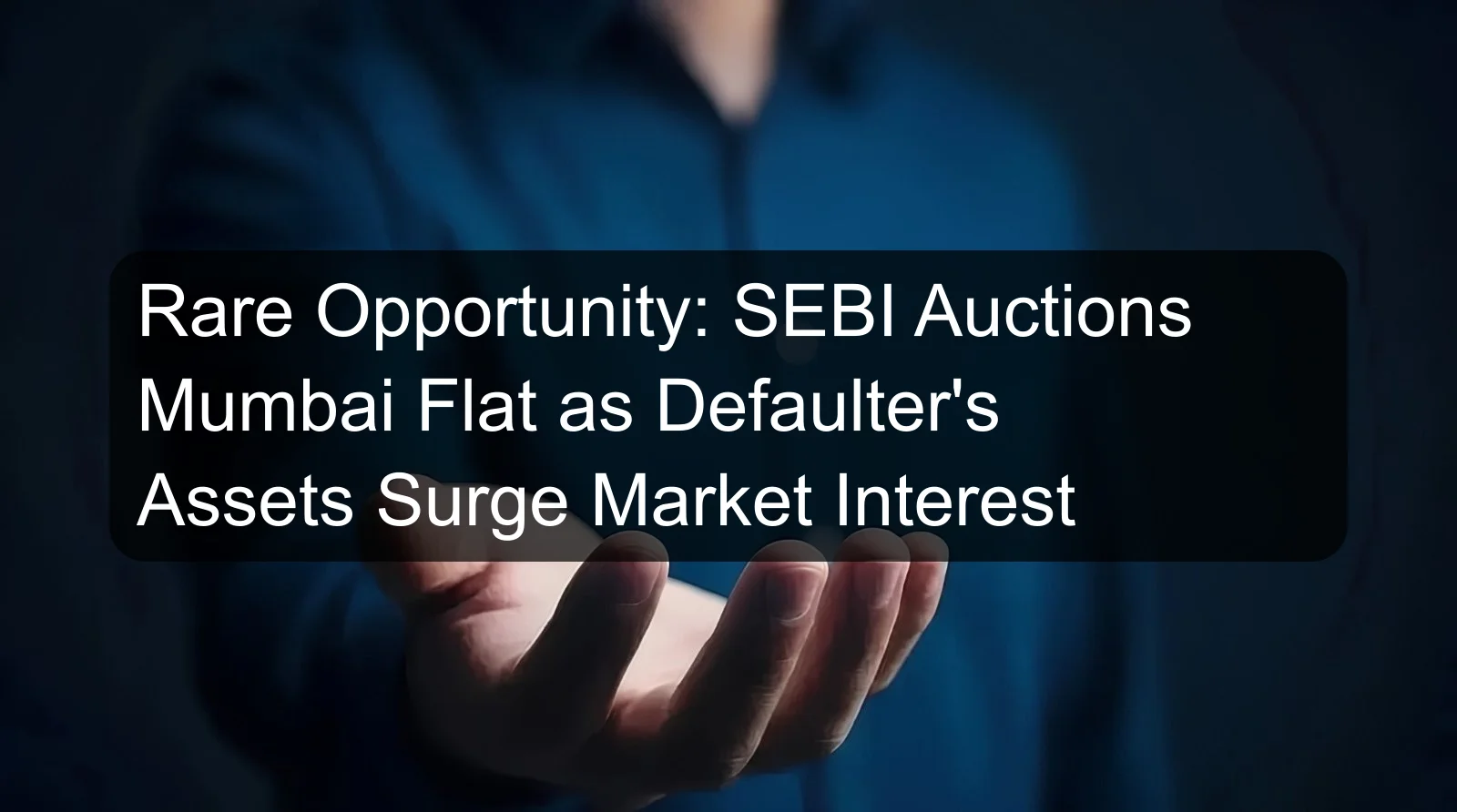 Rare Opportunity: SEBI Auctions Mumbai Flat as Defaulter's Assets Surge Market Interest Rare Opportunity: SEBI Auctions Mumbai Flat as Defaulter's Assets Surge Market Interest