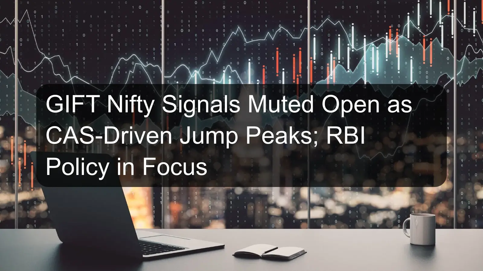 GIFT Nifty Signals Muted Open as CAS-Driven Jump Peaks; RBI Policy in Focus GIFT Nifty Signals Muted Open as CAS-Driven Jump Peaks; RBI Policy in Focus