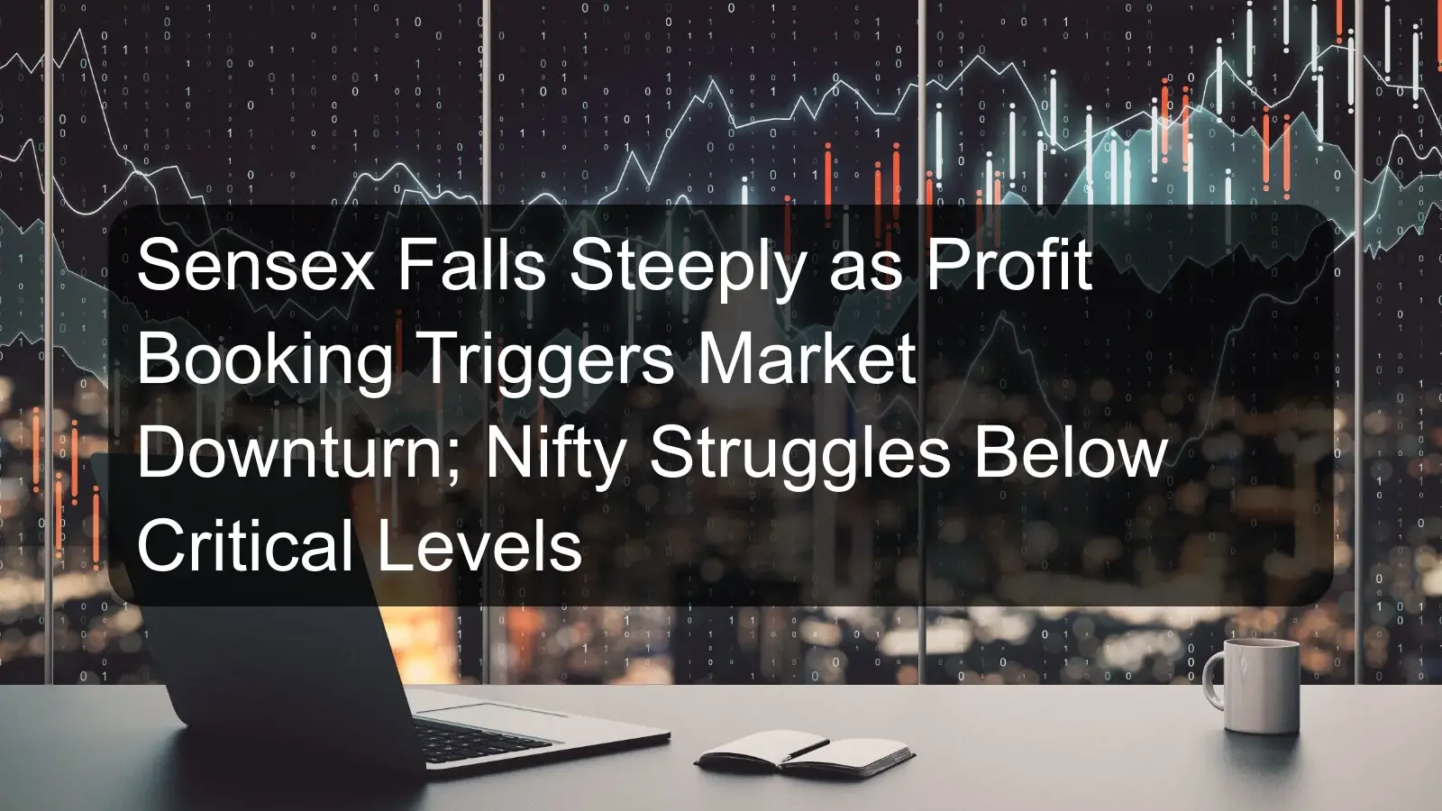 Sensex Falls Steeply as Profit Booking Triggers Market Downturn; Nifty Struggles Below Critical Levels Sensex Falls Steeply as Profit Booking Triggers Market Downturn; Nifty Struggles Below Critical Levels