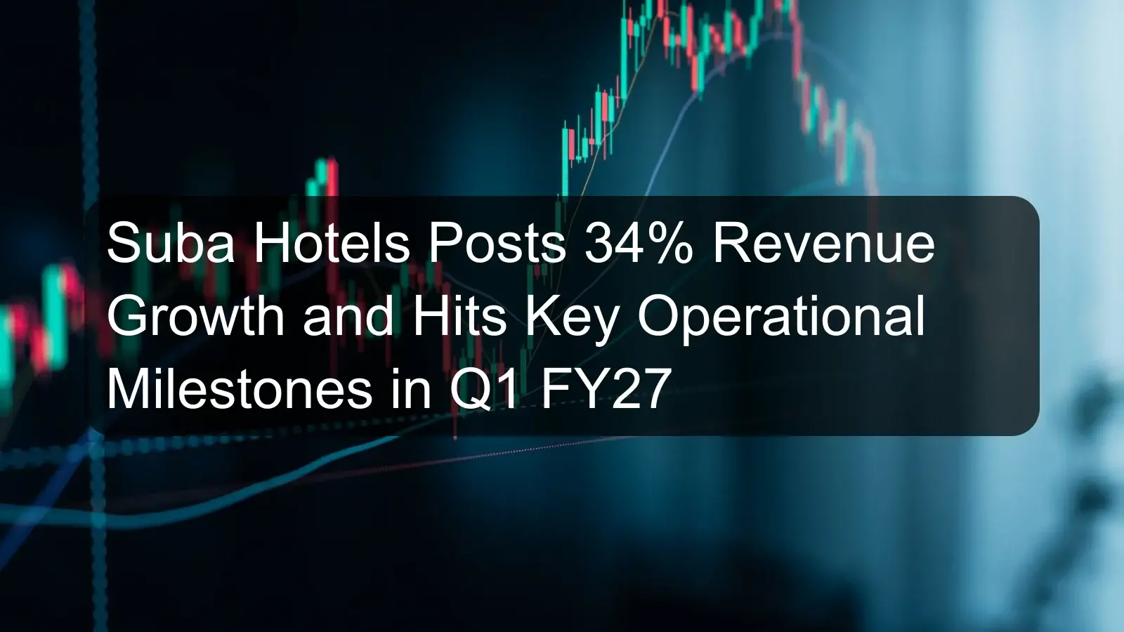 Suba Hotels Posts 34% Revenue Growth and Hits Key Operational Milestones in Q1 FY27
