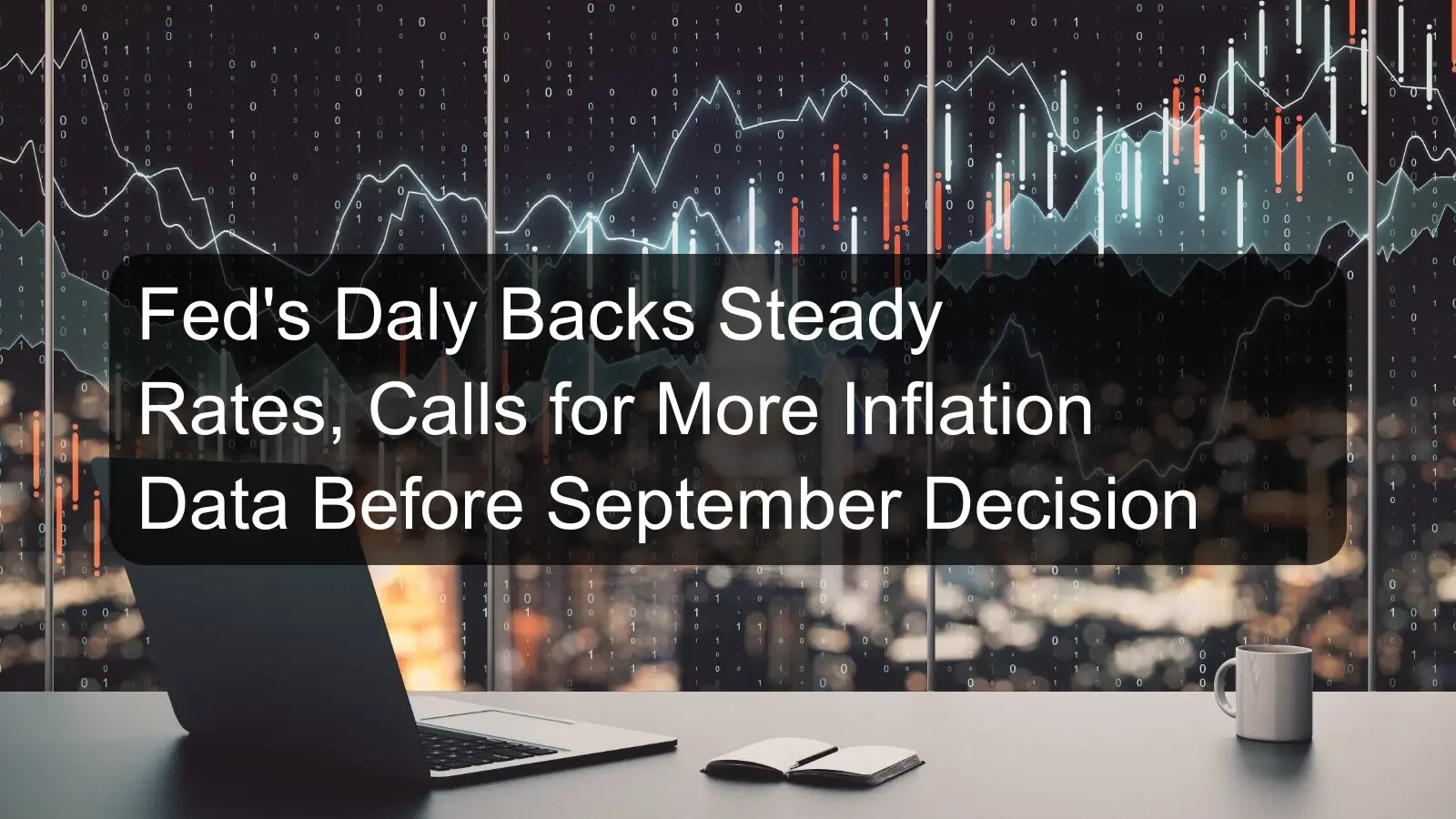 Fed's Daly Backs Steady Rates, Calls for More Inflation Data Before September Decision