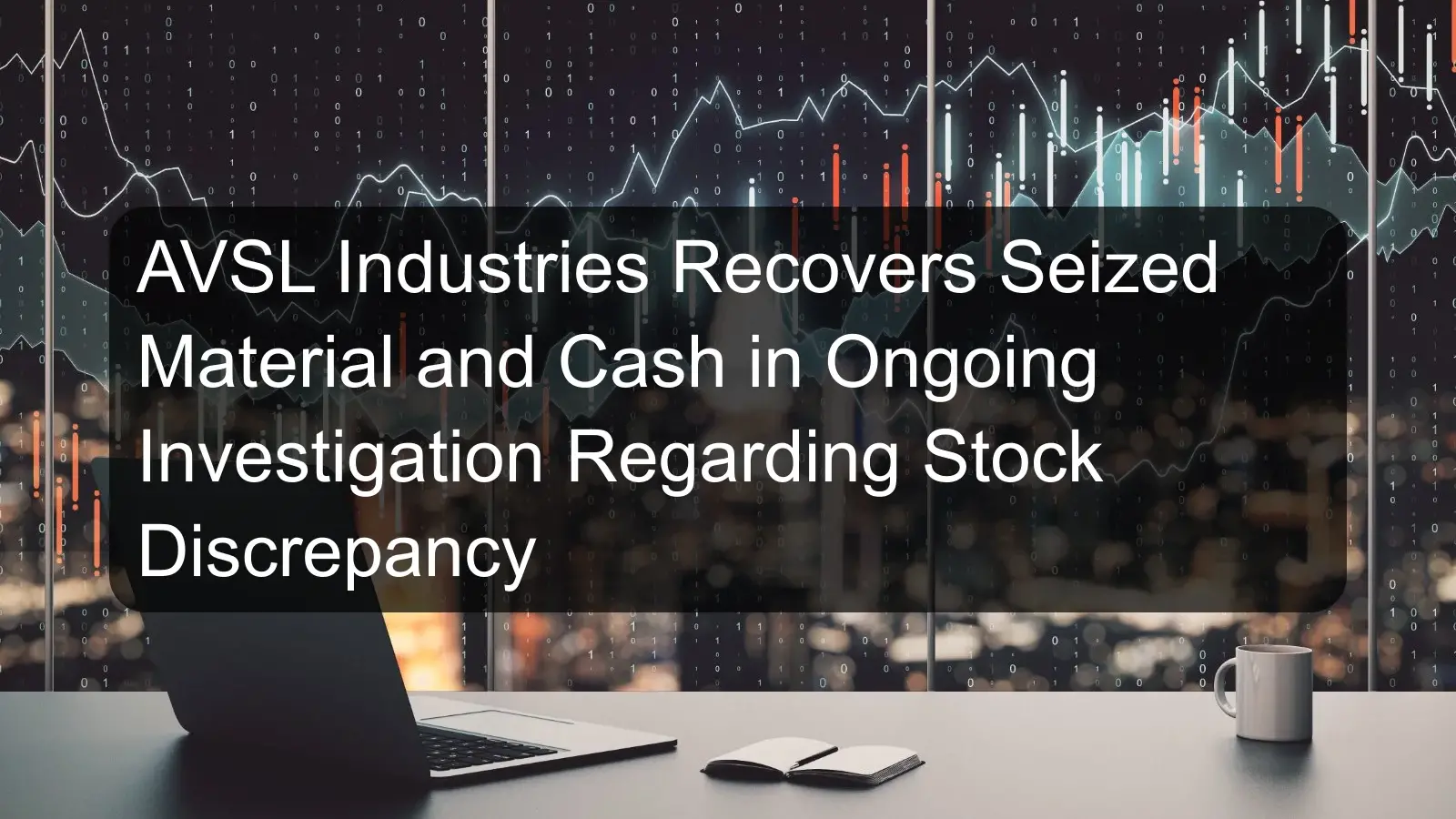 AVSL Industries Recovers Seized Material and Cash in Ongoing Investigation Regarding Stock Discrepancy
