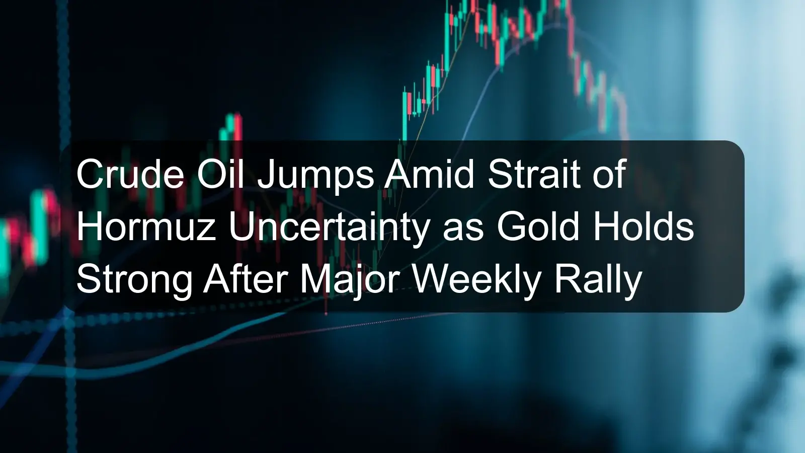 Crude Oil Jumps Amid Strait of Hormuz Uncertainty as Gold Holds Strong After Major Weekly Rally Crude Oil Jumps Amid Strait of Hormuz Uncertainty as Gold Holds Strong After Major Weekly Rally