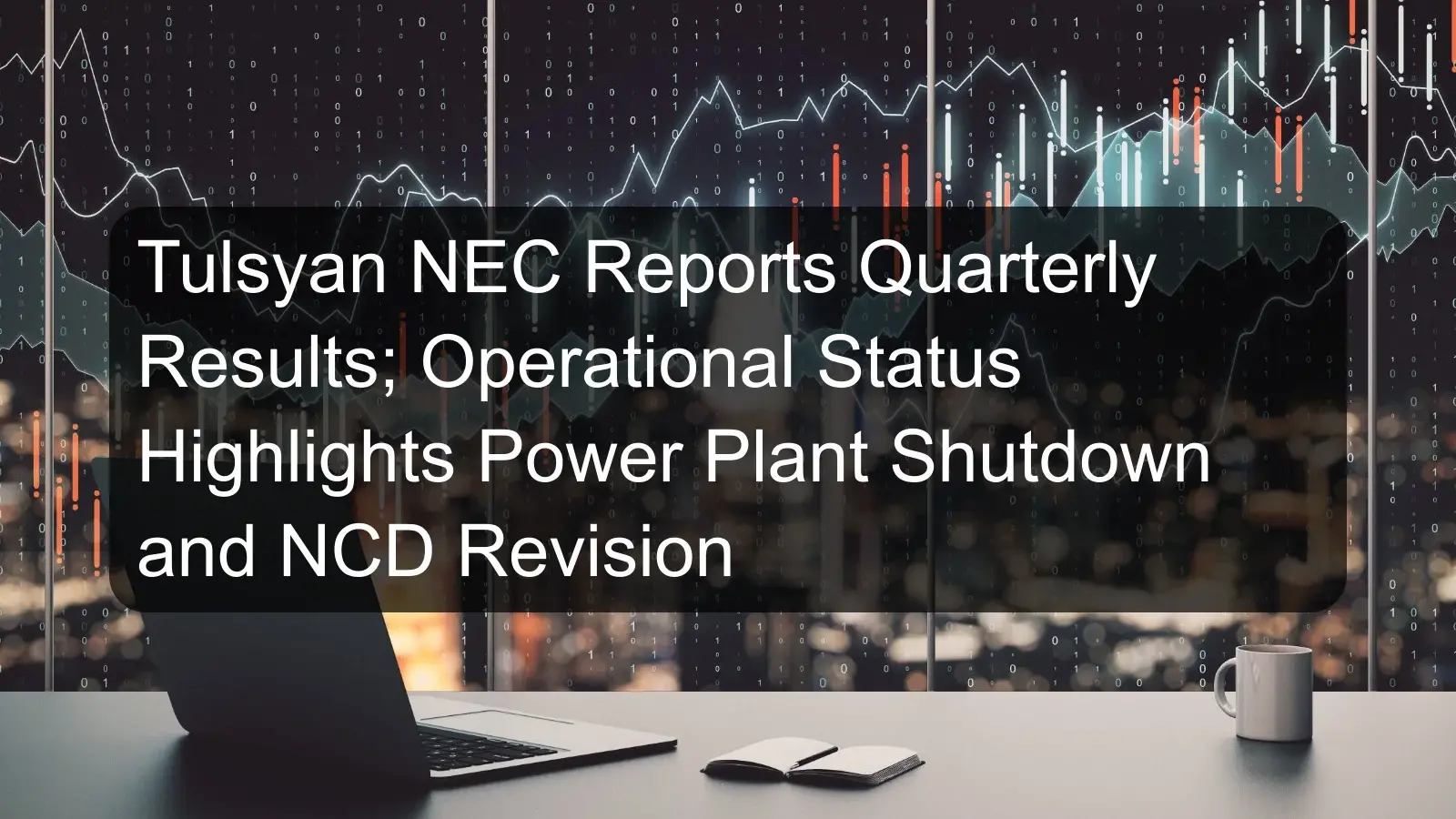 Tulsyan NEC Reports Quarterly Results; Operational Status Highlights Power Plant Shutdown and NCD Revision
