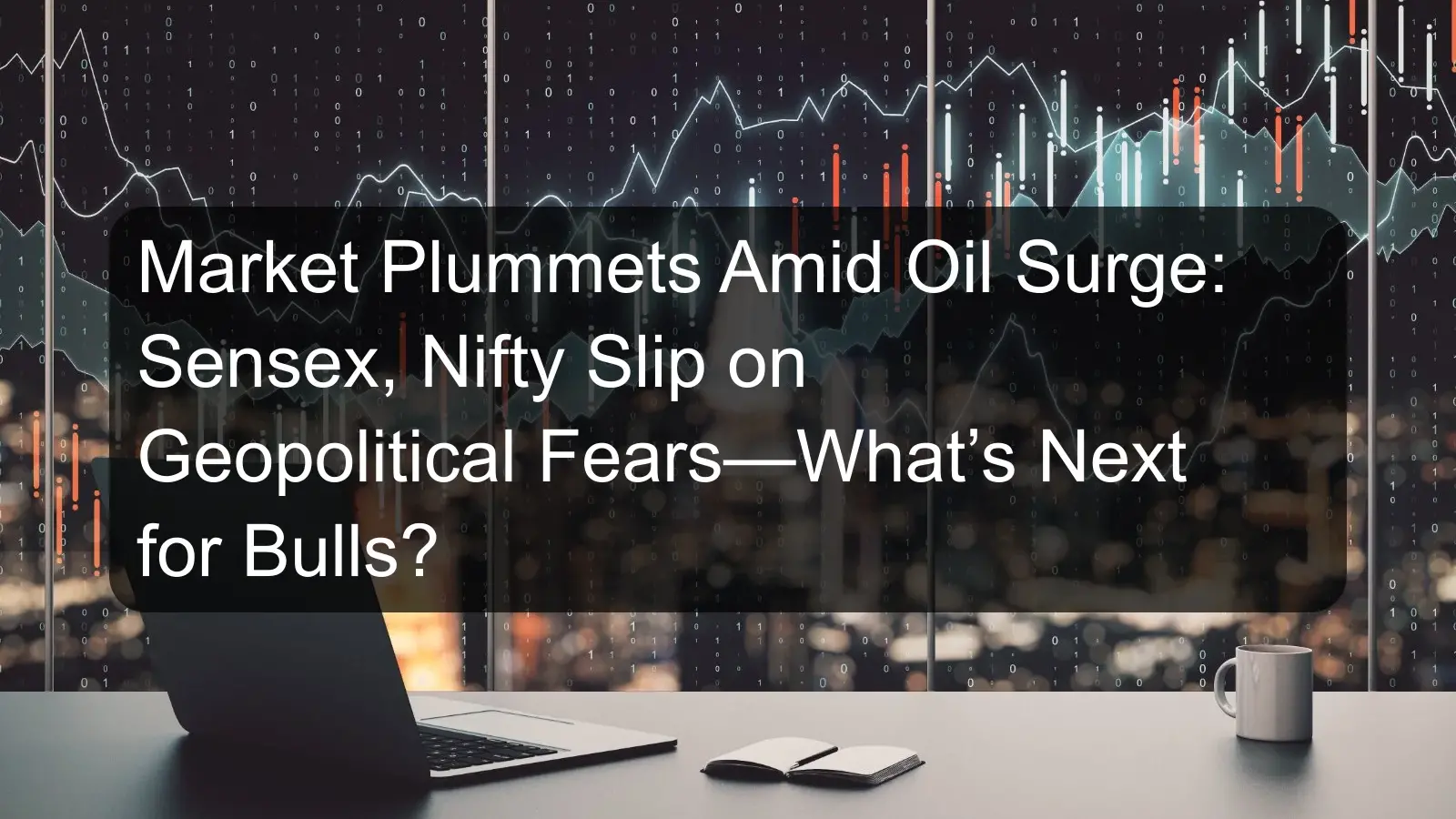 Market Plummets Amid Oil Surge: Sensex, Nifty Slip on Geopolitical Fears—What’s Next for Bulls? Market Plummets Amid Oil Surge: Sensex, Nifty Slip on Geopolitical Fears—What’s Next for Bulls?