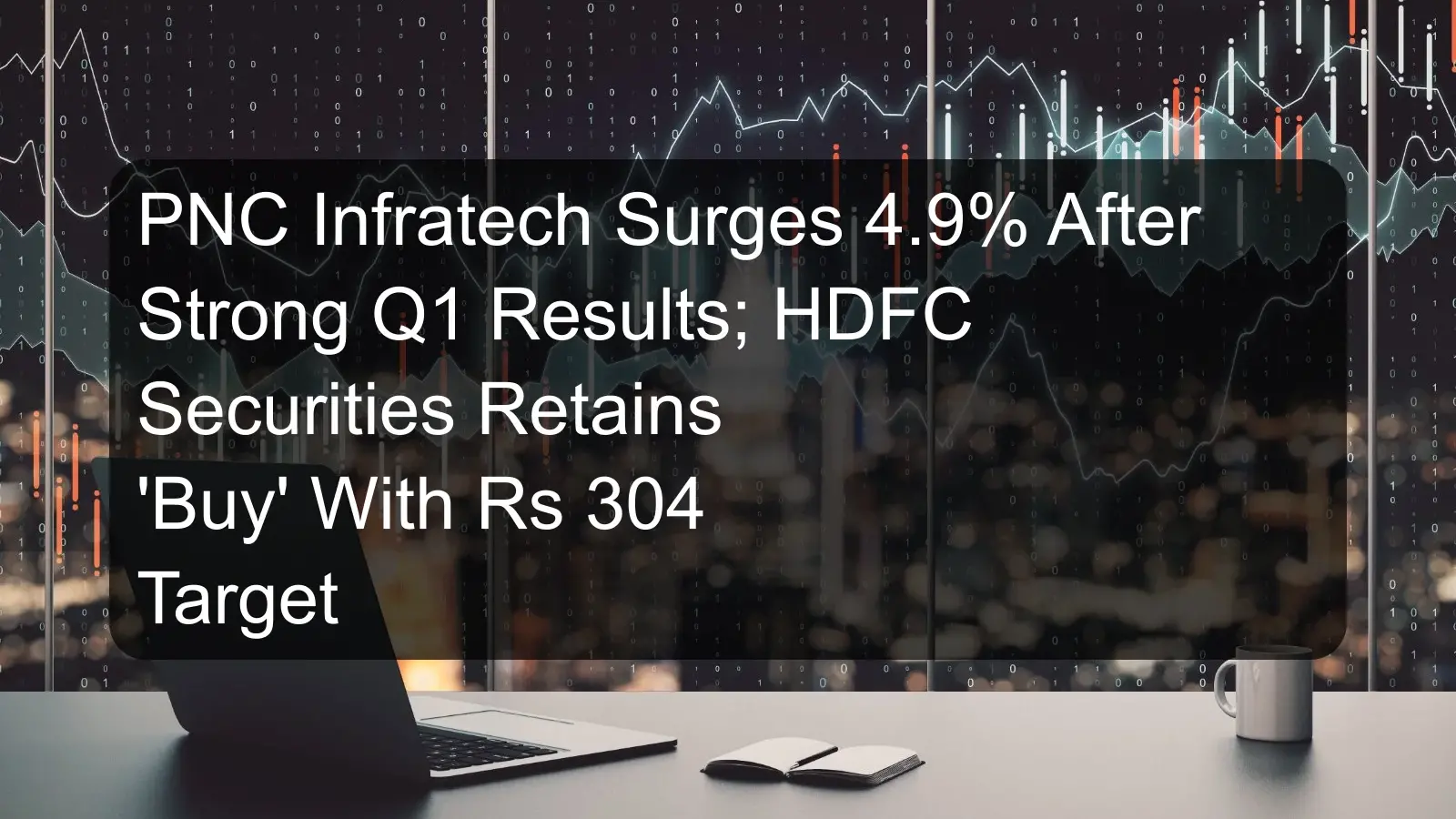 PNC Infratech Surges 4.9% After Strong Q1 Results; HDFC Securities Retains 'Buy' With Rs 304 Target