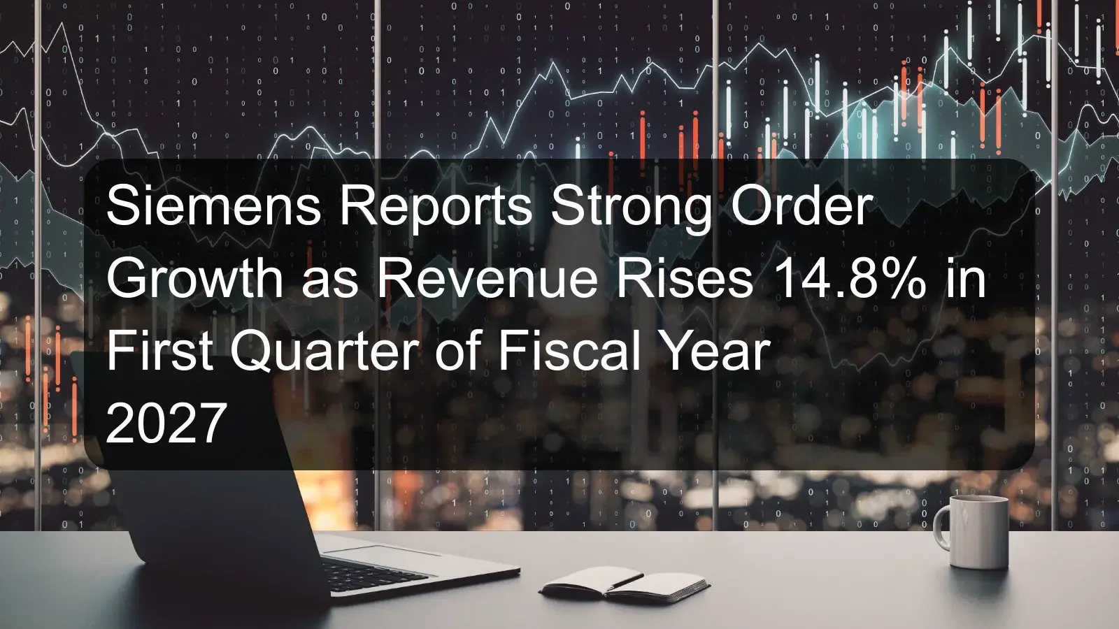 Siemens Reports Strong Order Growth as Revenue Rises 14.8% in First Quarter of Fiscal Year 2027