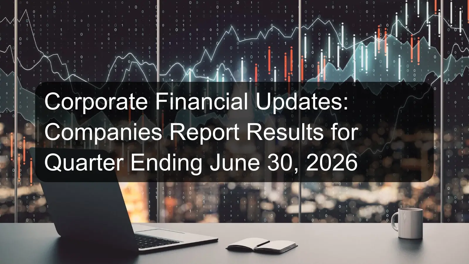 Corporate Financial Updates: Companies Report Results for Quarter Ending June 30, 2026 Corporate Financial Updates: Companies Report Results for Quarter Ending June 30, 2026