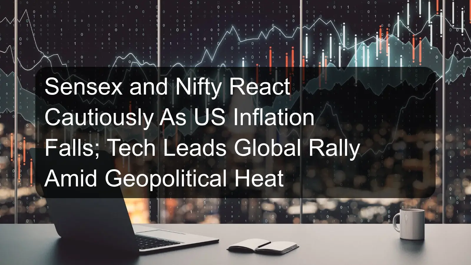 Sensex and Nifty React Cautiously As US Inflation Falls; Tech Leads Global Rally Amid Geopolitical Heat