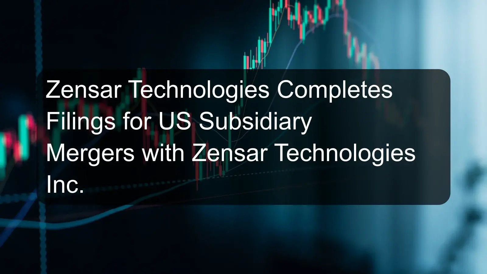Zensar Technologies Completes Filings for US Subsidiary Mergers with Zensar Technologies Inc. Zensar Technologies Completes Filings for US Subsidiary Mergers with Zensar Technologies Inc.