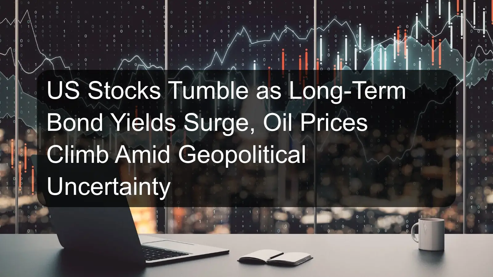 US Stocks Tumble as Long-Term Bond Yields Surge, Oil Prices Climb Amid Geopolitical Uncertainty