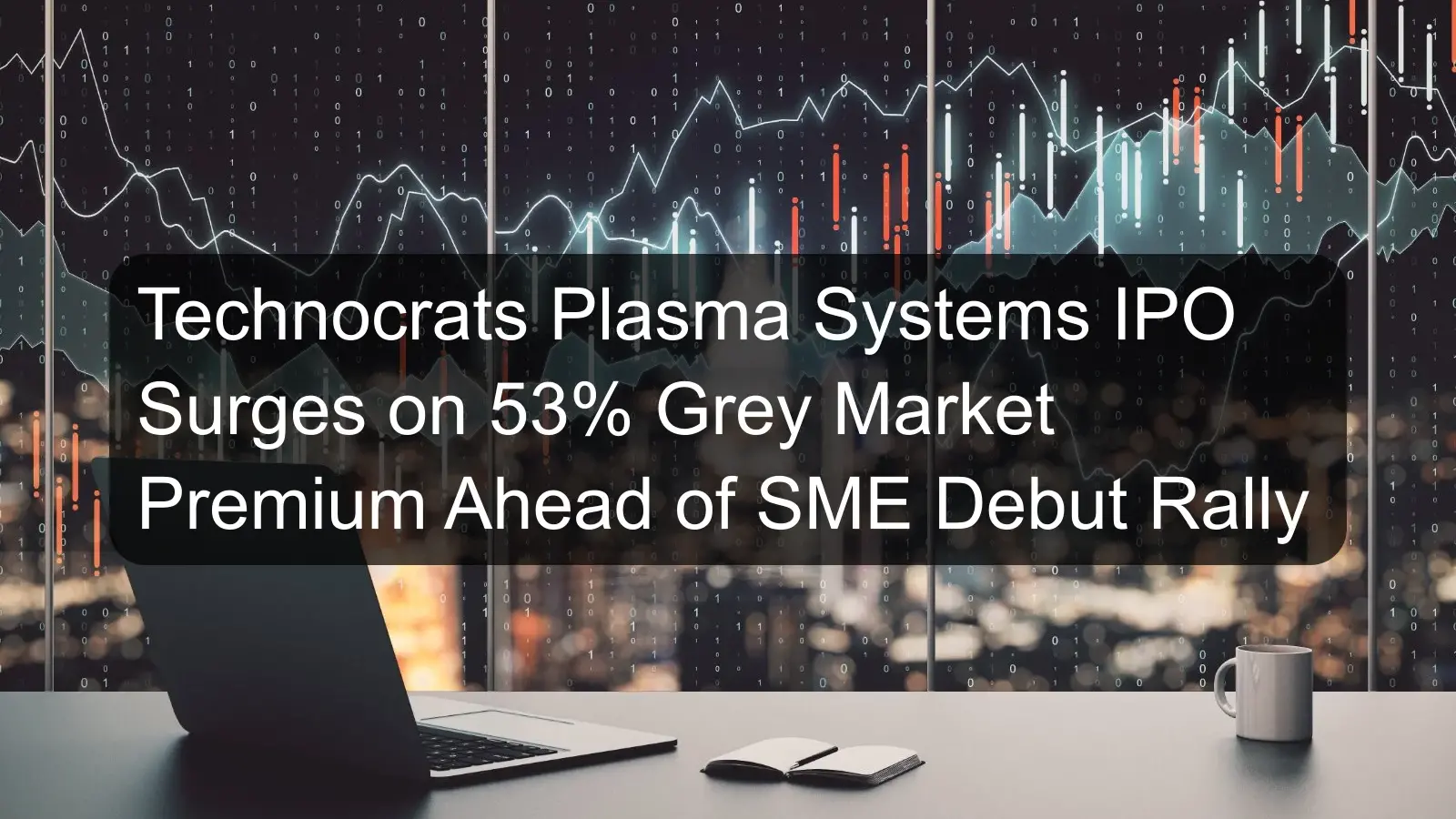 Technocrats Plasma Systems IPO Surges on 53% Grey Market Premium Ahead of SME Debut Rally