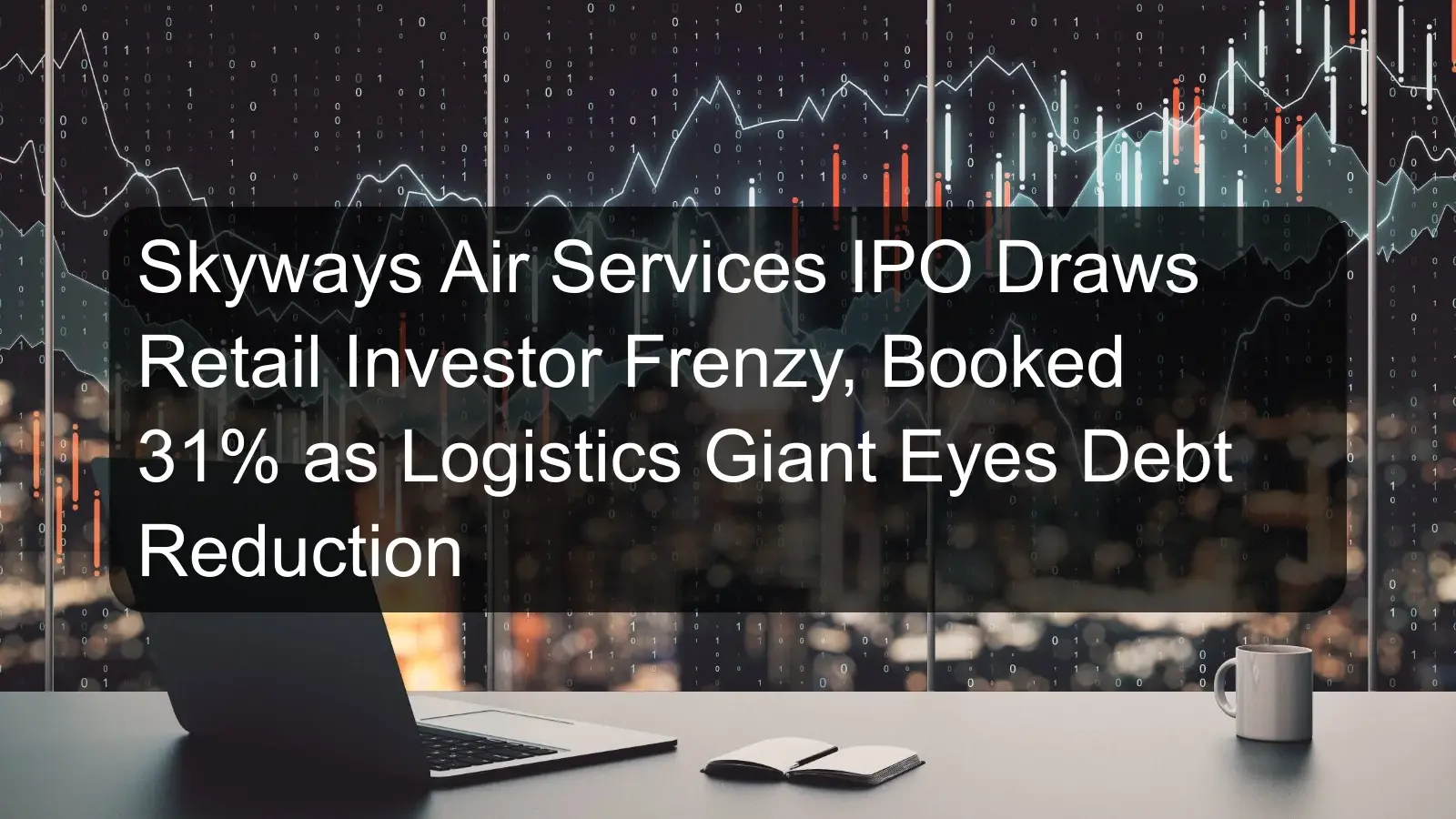 Skyways Air Services IPO Draws Retail Investor Frenzy, Booked 31% as Logistics Giant Eyes Debt Reduction