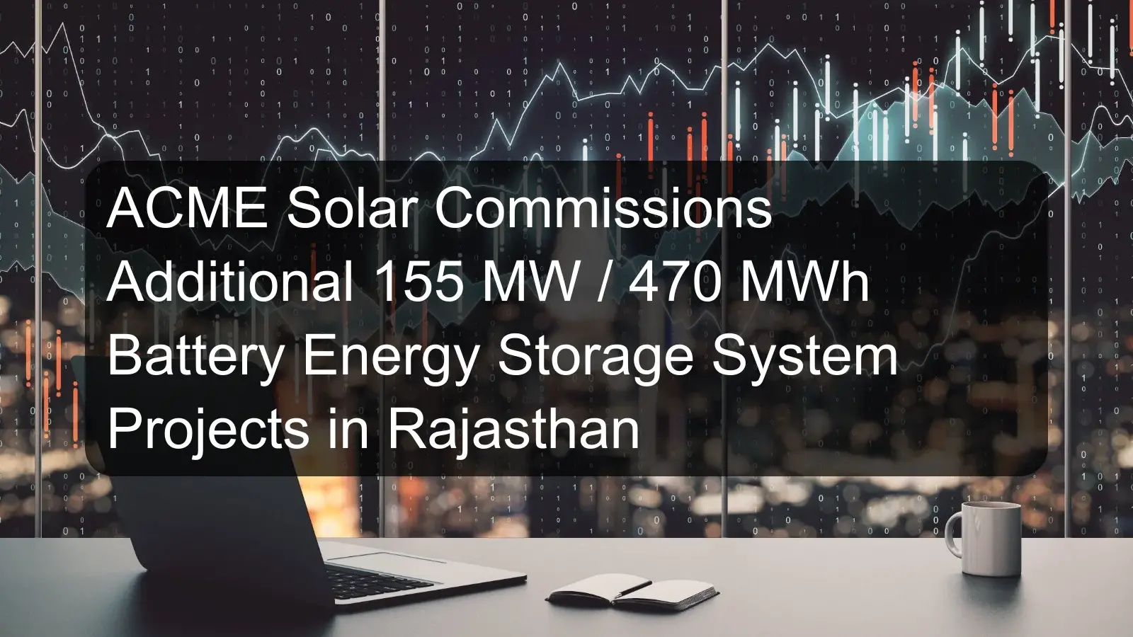 ACME Solar Commissions Additional 155 MW / 470 MWh Battery Energy Storage System Projects in Rajasthan