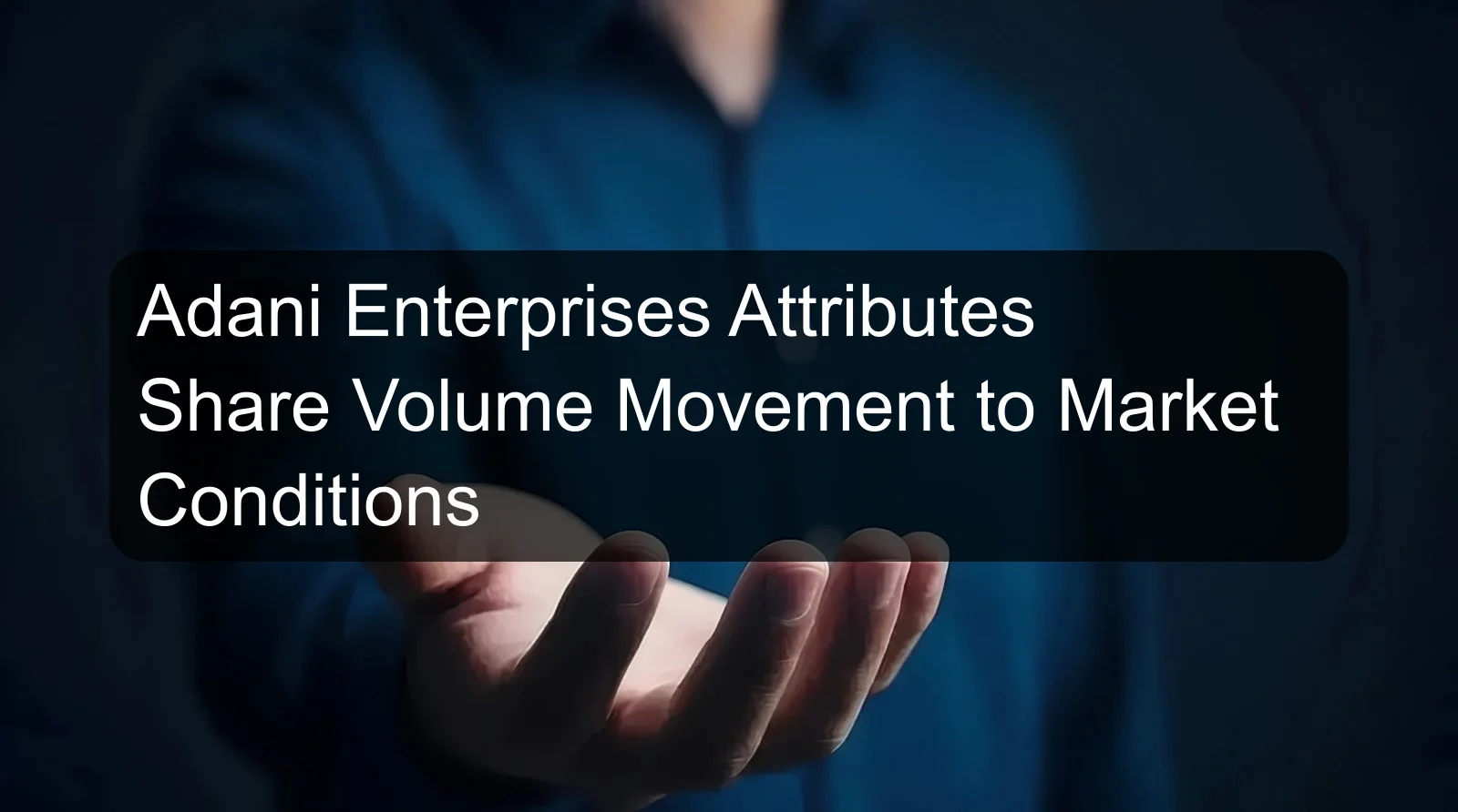 Adani Enterprises Attributes Share Volume Movement to Market Conditions