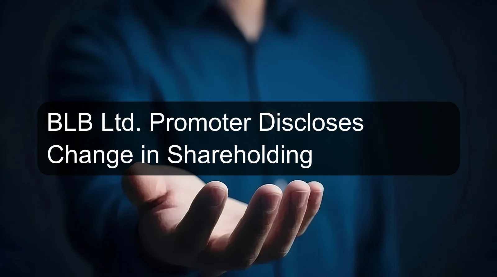 BLB Ltd. Promoter Discloses Change in Shareholding